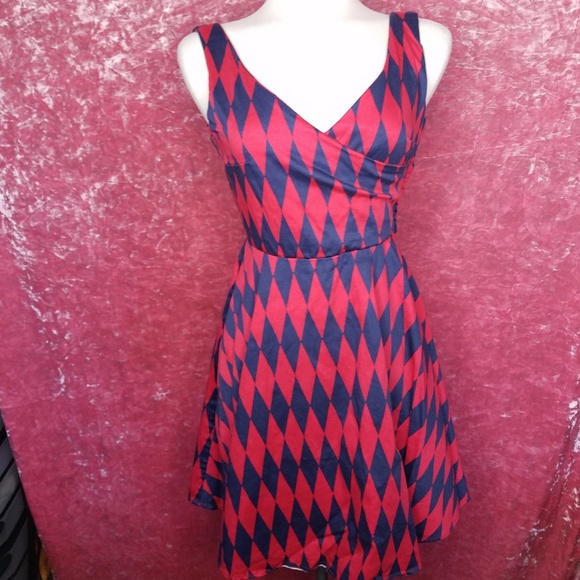 Modcloth Dresses & Skirts - Harlequin dress
